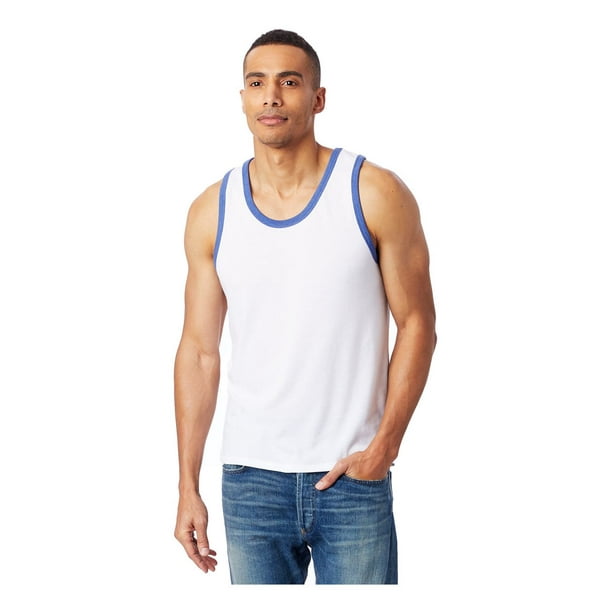 Alternative Mens Keeper Vintage Jersey Ringer Tank Top